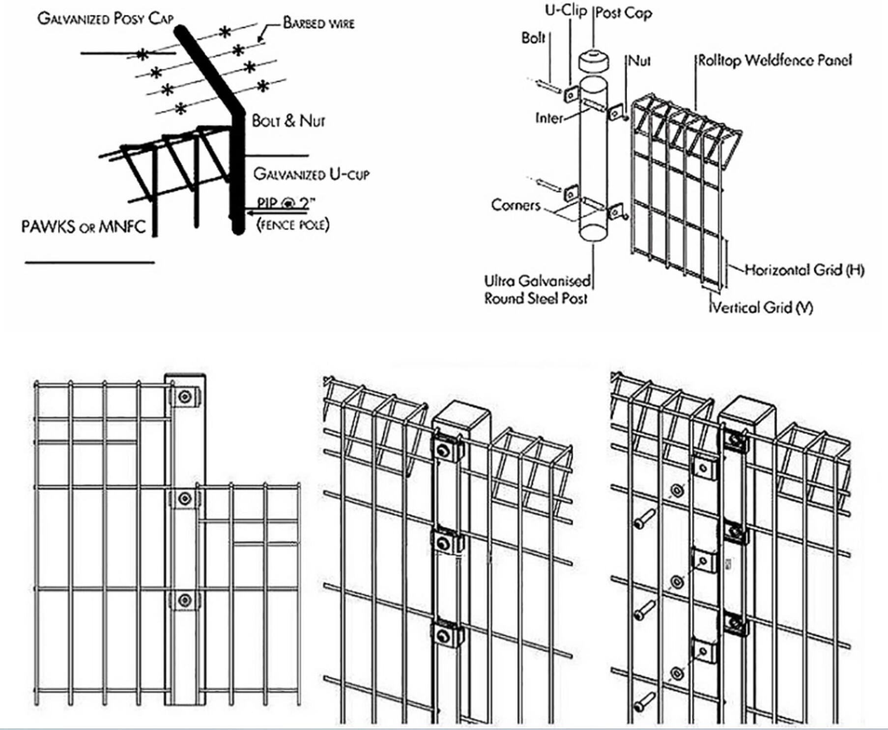 Wire Welded Roll Top Panel For Airport Buy Welded Roll Top Panel For Airport, Customized Roll